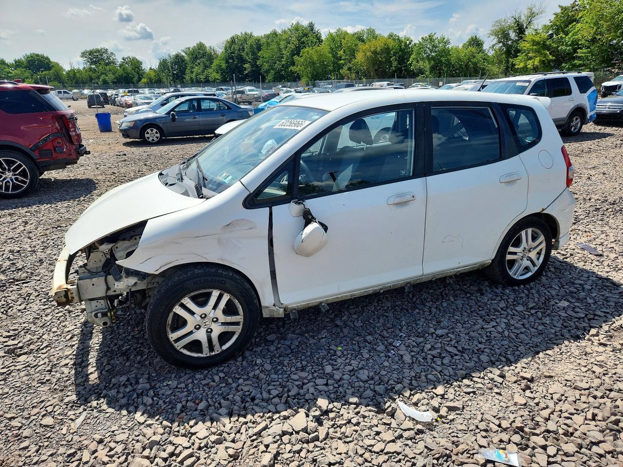2007 HONDA FIT S | JHMGD38627S017148 | UPCARS