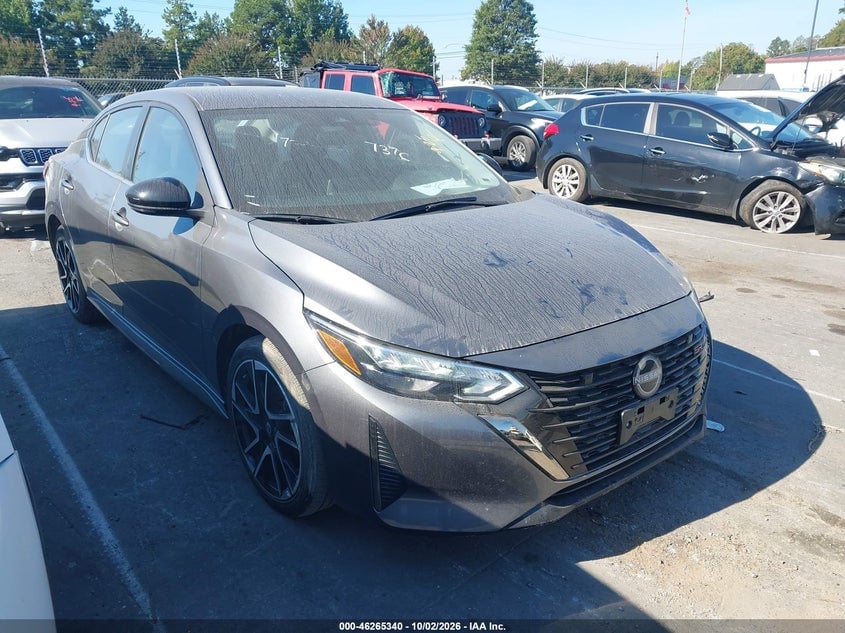 2025 NISSAN SENTRA SR | 3N1AB8DV3SY317396 | UPCARS