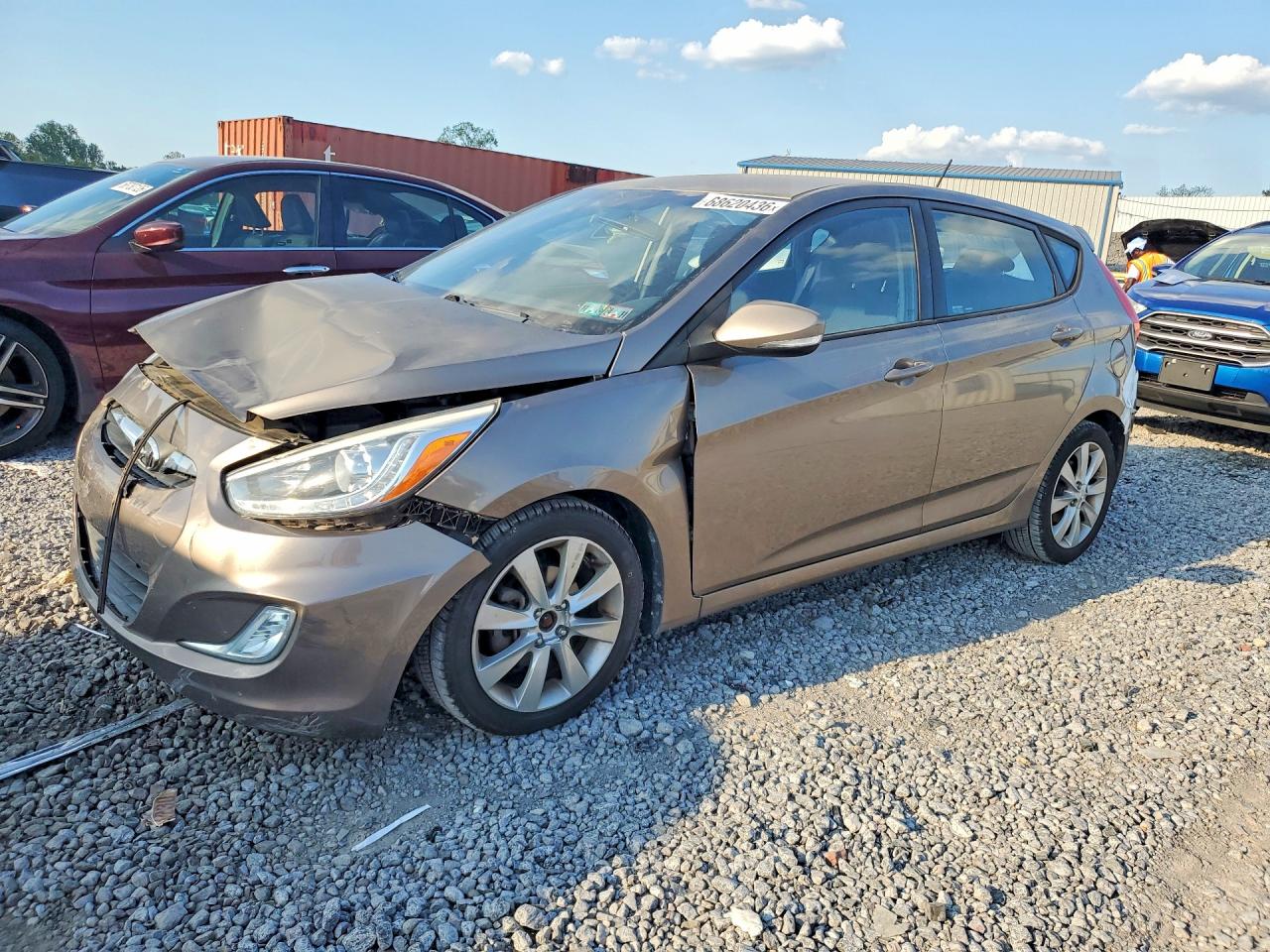 2014 HYUNDAI ACCENT SE | KMHCU5AE9EU171057 | UPCARS