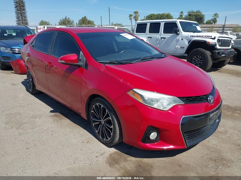 2015 TOYOTA COROLLA S PLUS | 2T1BURHE8FC276958 | UPCARS