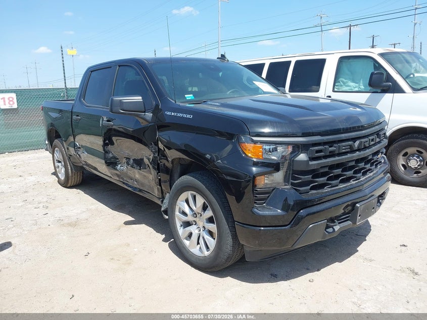 2024 CHEVROLET SILVERADO 1500 2WD  SHORT BED CUSTOM | 3GCPABEK5RG342912 | UPCARS