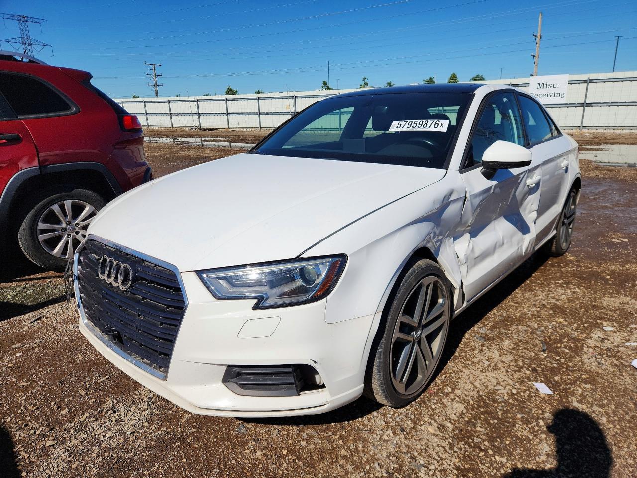 2017 AUDI A3 PREMIUM | WAUB8GFF6H1017894 | UPCARS