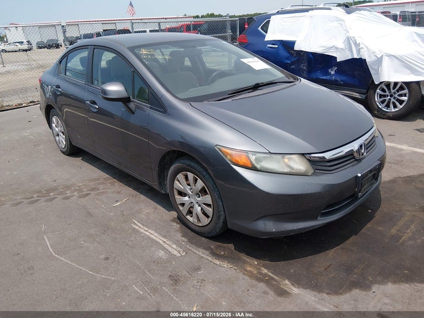 2012 HONDA CIVIC LX | 19XFB2F5XCE079983 | UPCARS