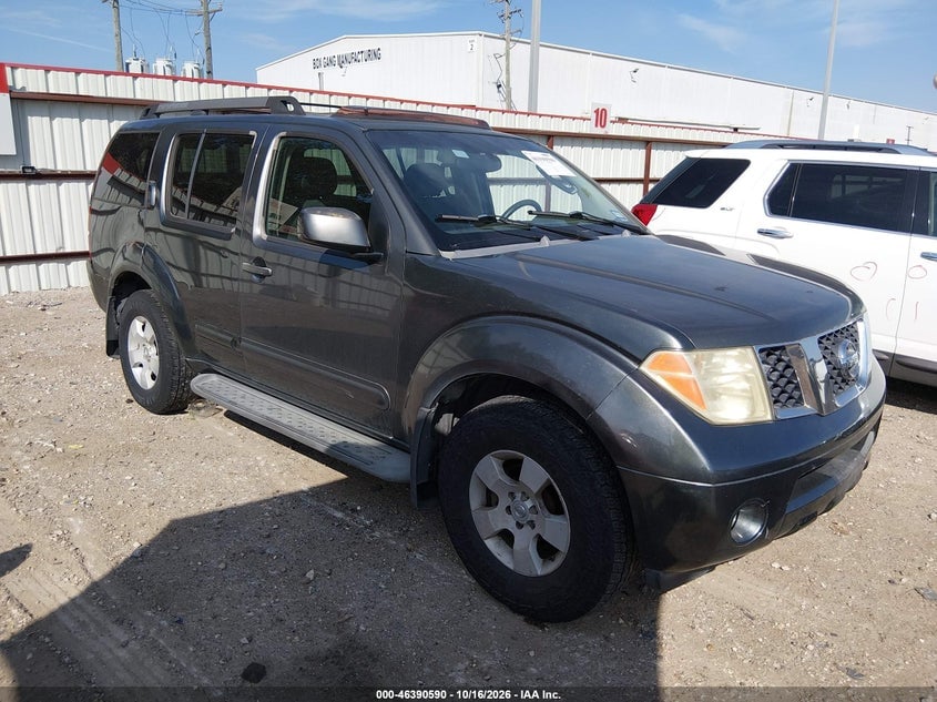 2005 NISSAN PATHFINDER SE | 5N1AR18W45C744159 | UPCARS