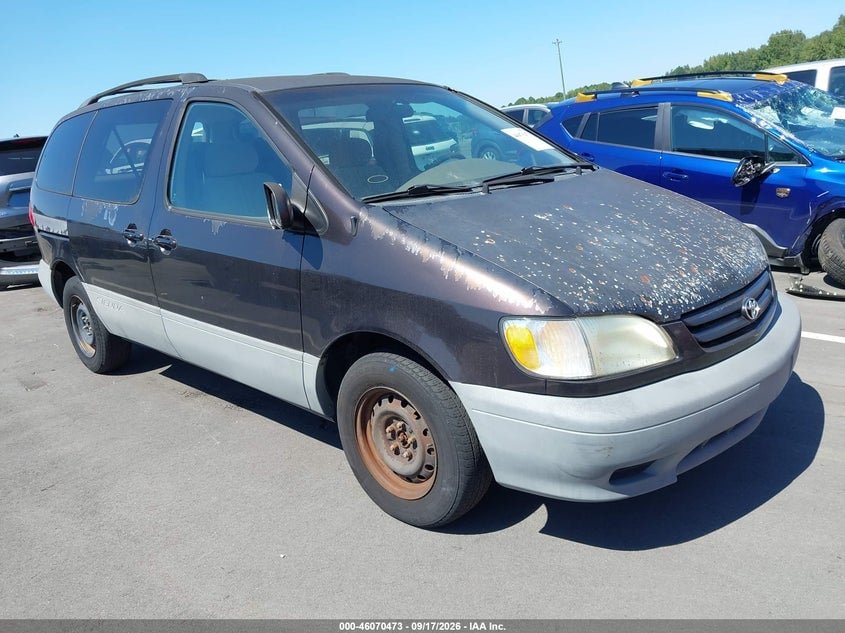 2001 TOYOTA SIENNA CE | 4T3ZF19C61U396148 | UPCARS