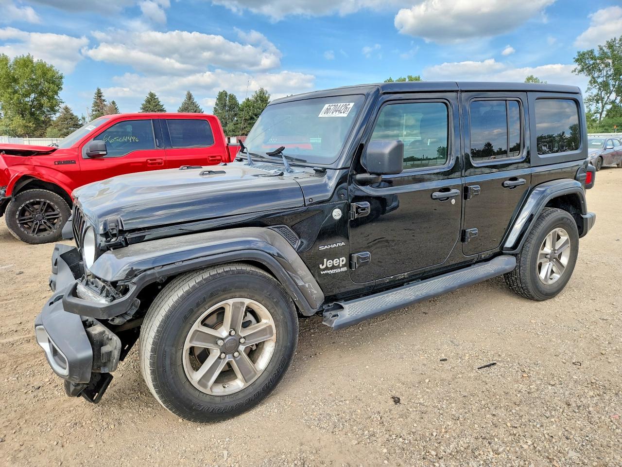 2021 JEEP WRANGLER SAHARA | 1C4HJXEN6MW831468 | UPCARS
