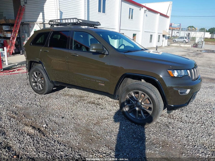 2016 JEEP GRAND CHEROKEE LIMITED 75TH ANNIVERSARY | 1C4RJFBG6GC406259 | UPCARS
