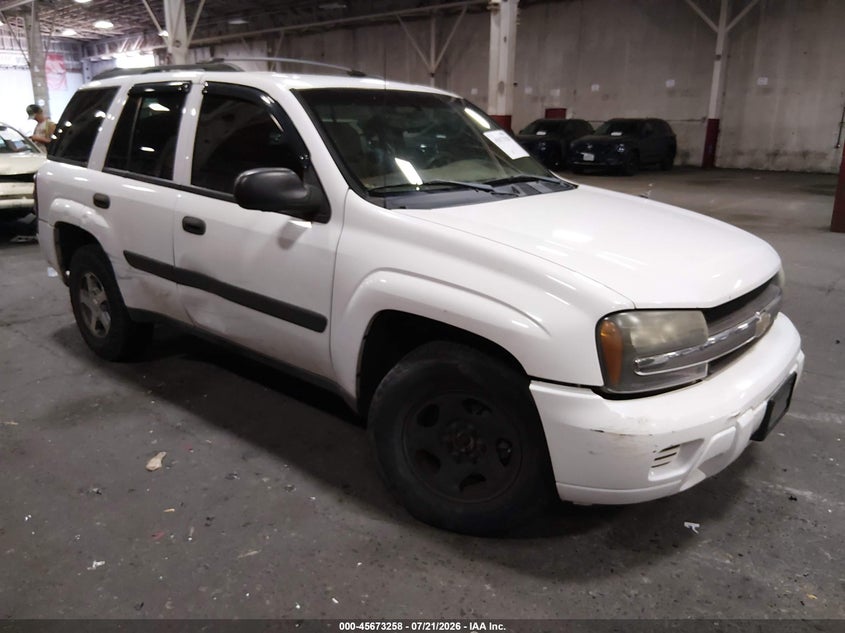 2005 CHEVROLET TRAILBLAZER LS | 1GNDT13S652239437 | UPCARS