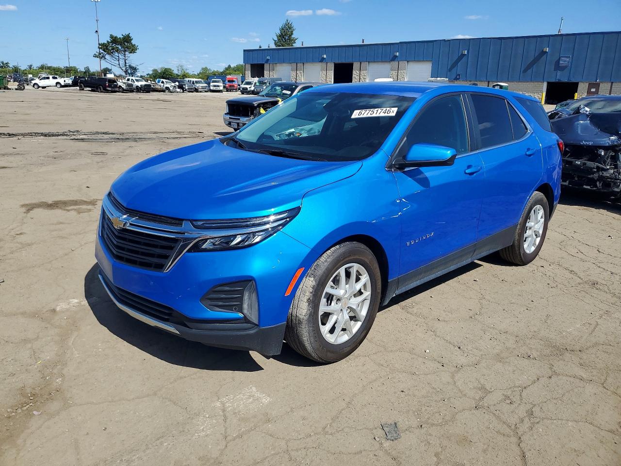 2024 CHEVROLET EQUINOX LT | 3GNAXKEG8RS171061 | UPCARS
