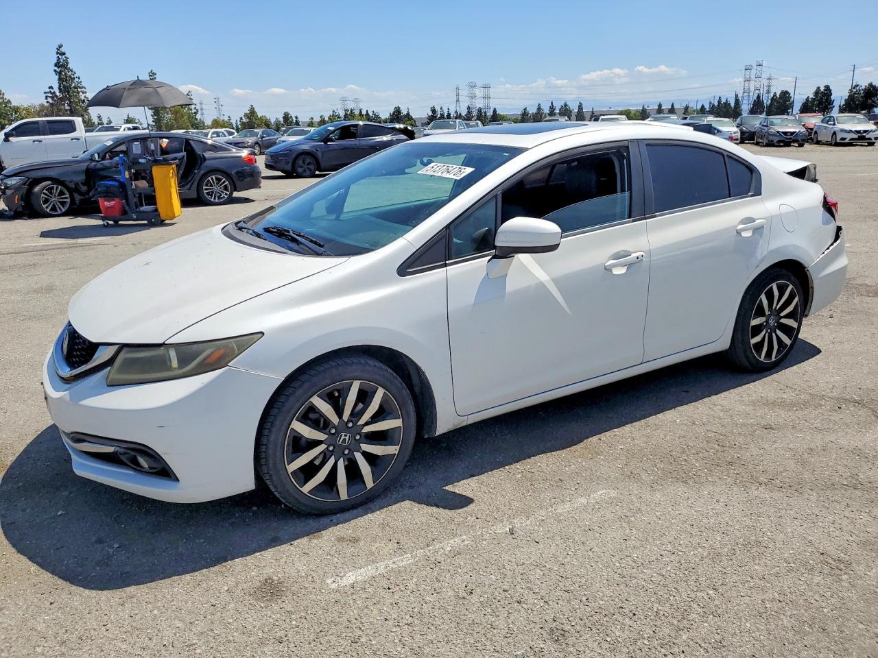 2015 HONDA CIVIC EXL | 19XFB2F92FE206247 | UPCARS