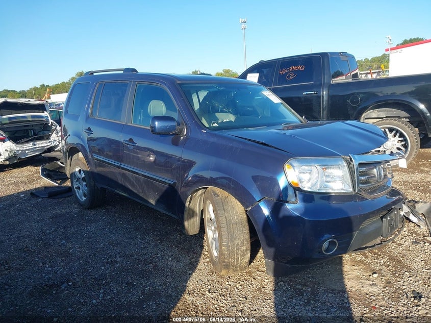 2014 HONDA PILOT EX-L | 5FNYF4H5XEB047599 | UPCARS