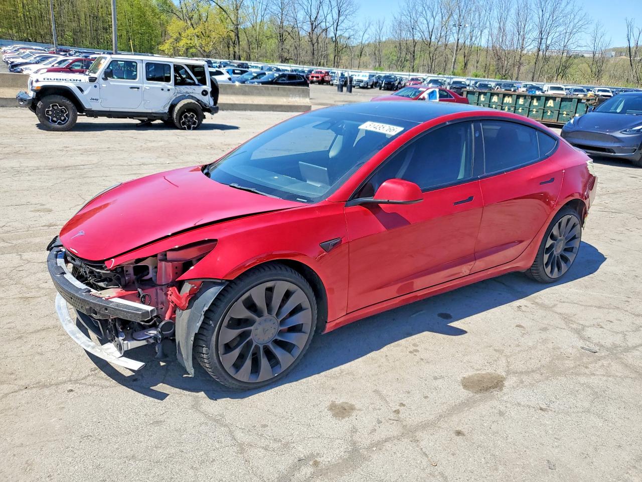 2022 TESLA MODEL 3 | 5YJ3E1EC1NF345117 | UPCARS