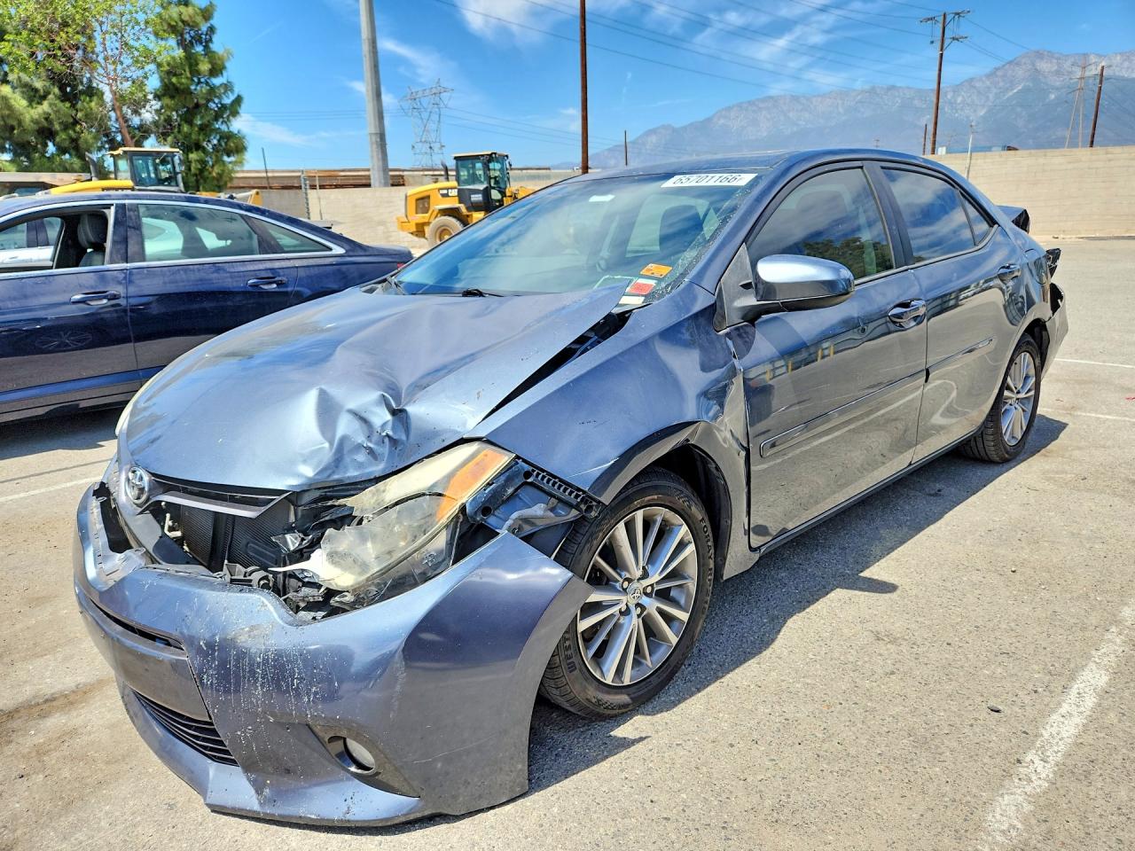 2015 TOYOTA COROLLA LE PLUS | 2T1BURHE4FC324813 | UPCARS