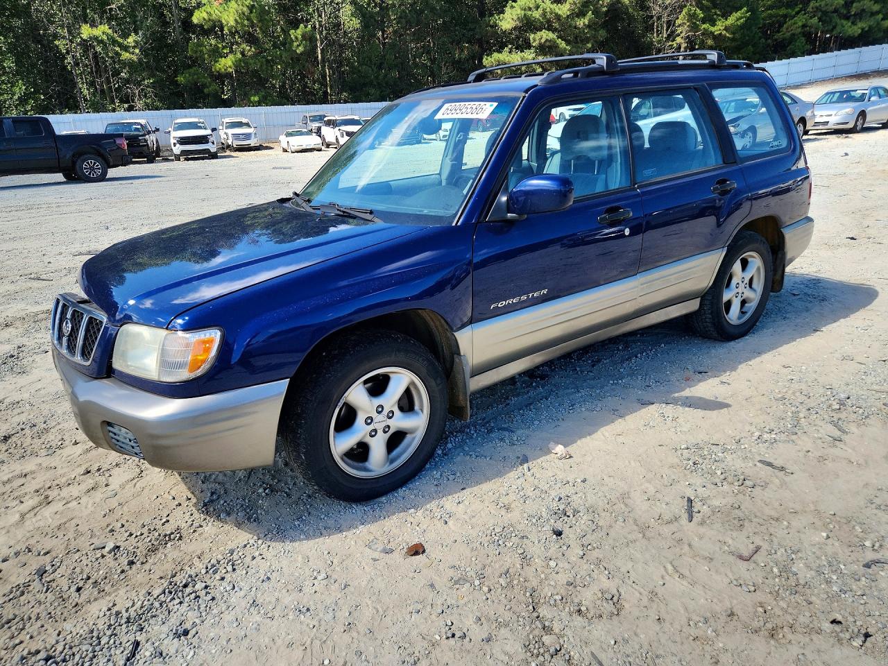 2002 SUBARU FORESTER S | JF1SF65532H717629 | UPCARS