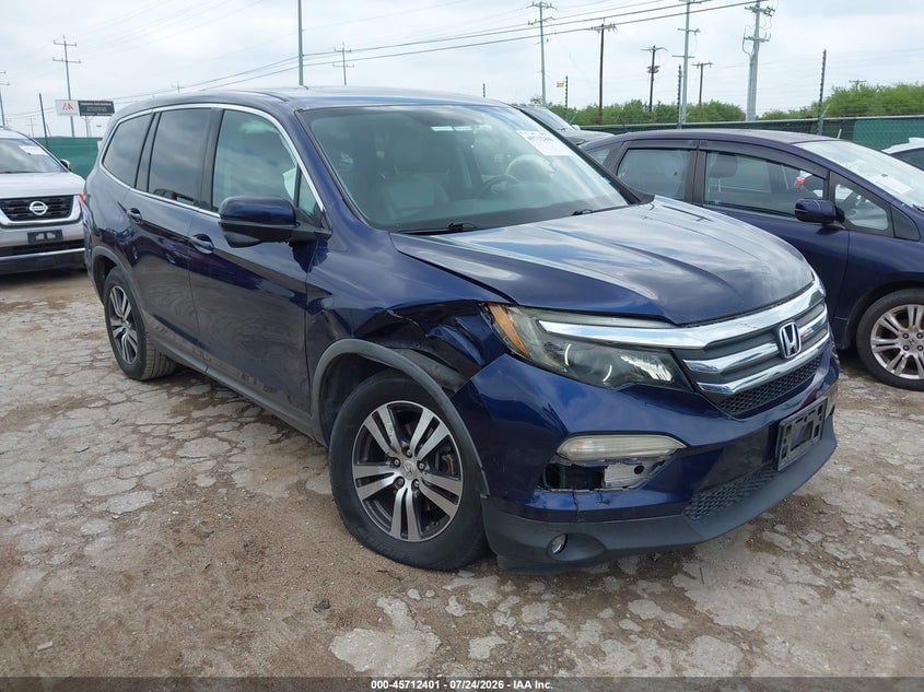 2016 HONDA PILOT EX-L | 5FNYF5H83GB052579 | UPCARS