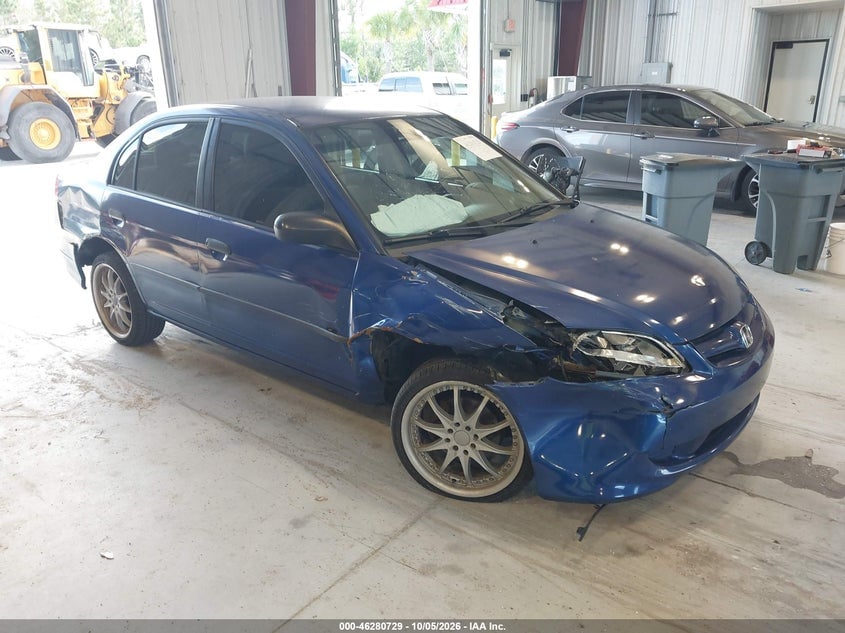 2005 HONDA CIVIC VP | 2HGES16495H507774 | UPCARS