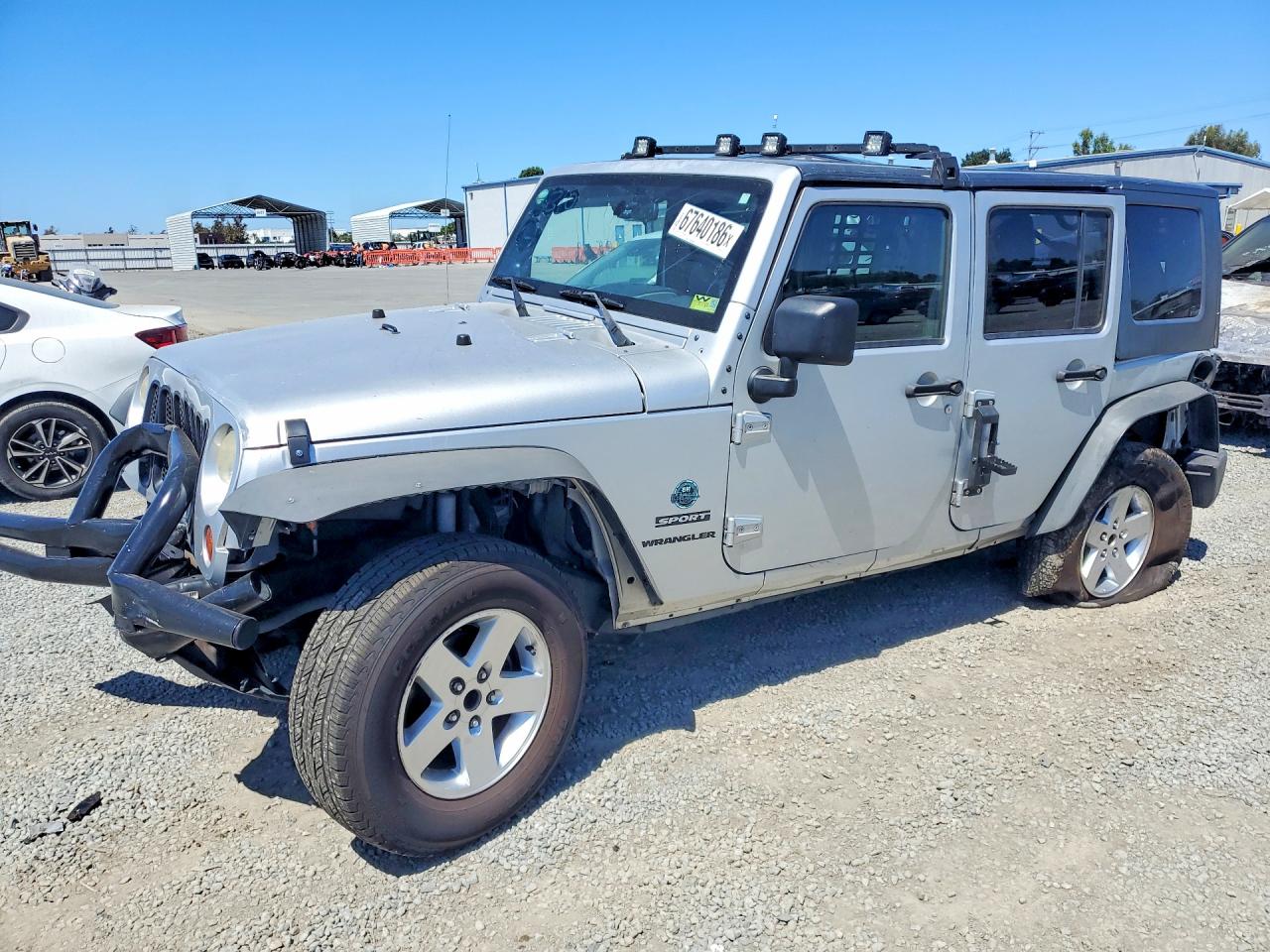 2010 JEEP WRANGLER SPORT | 1J4BB3H18AL136310 | UPCARS