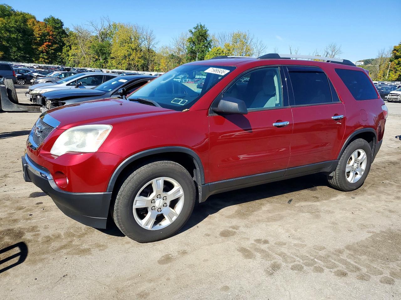 2011 GMC ACADIA SLE | 1GKKVPEDXBJ321107 | UPCARS