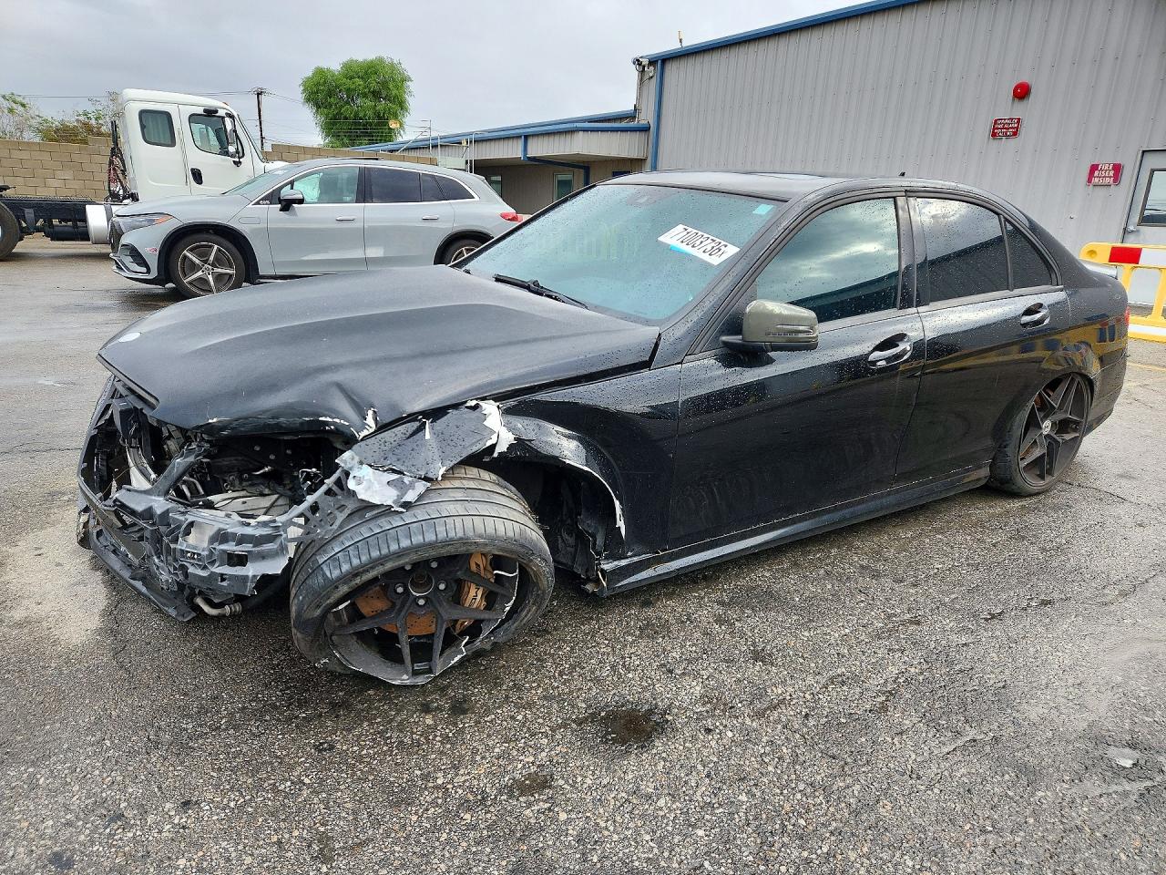 2013 MERCEDES-BENZ C-CLASS 63 AMG | WDDGF7HB3DA807355 | UPCARS