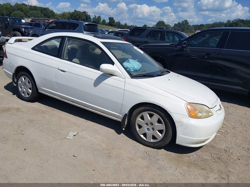 2001 HONDA CIVIC EX | 1HGEM22991L086752 | UPCARS