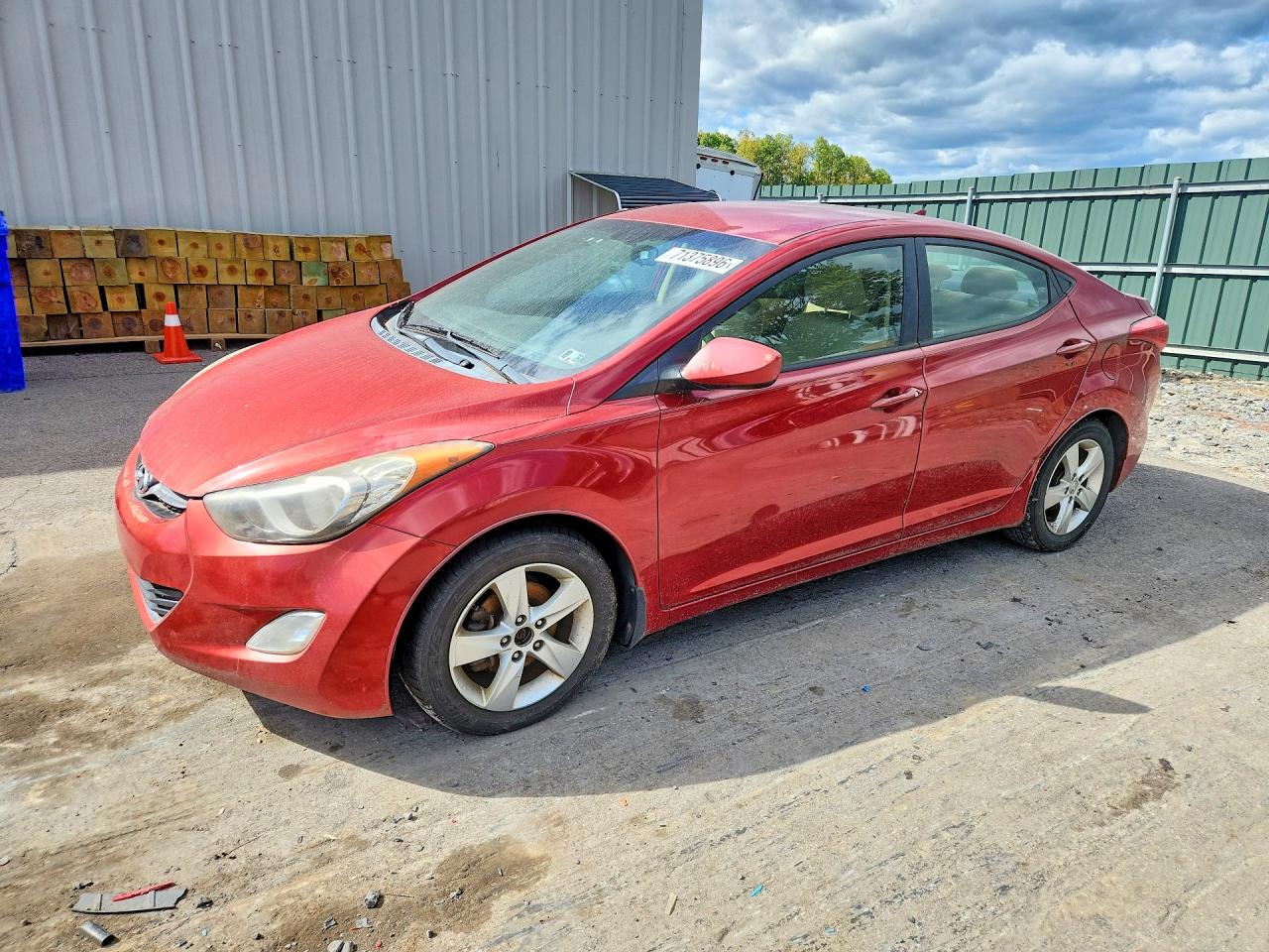 2013 HYUNDAI ELANTRA GLS | KMHDH4AE7DU790418 | UPCARS