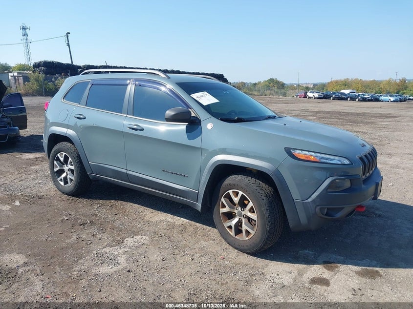 2015 JEEP CHEROKEE TRAILHAWK | 1C4PJMBS0FW724214 | UPCARS
