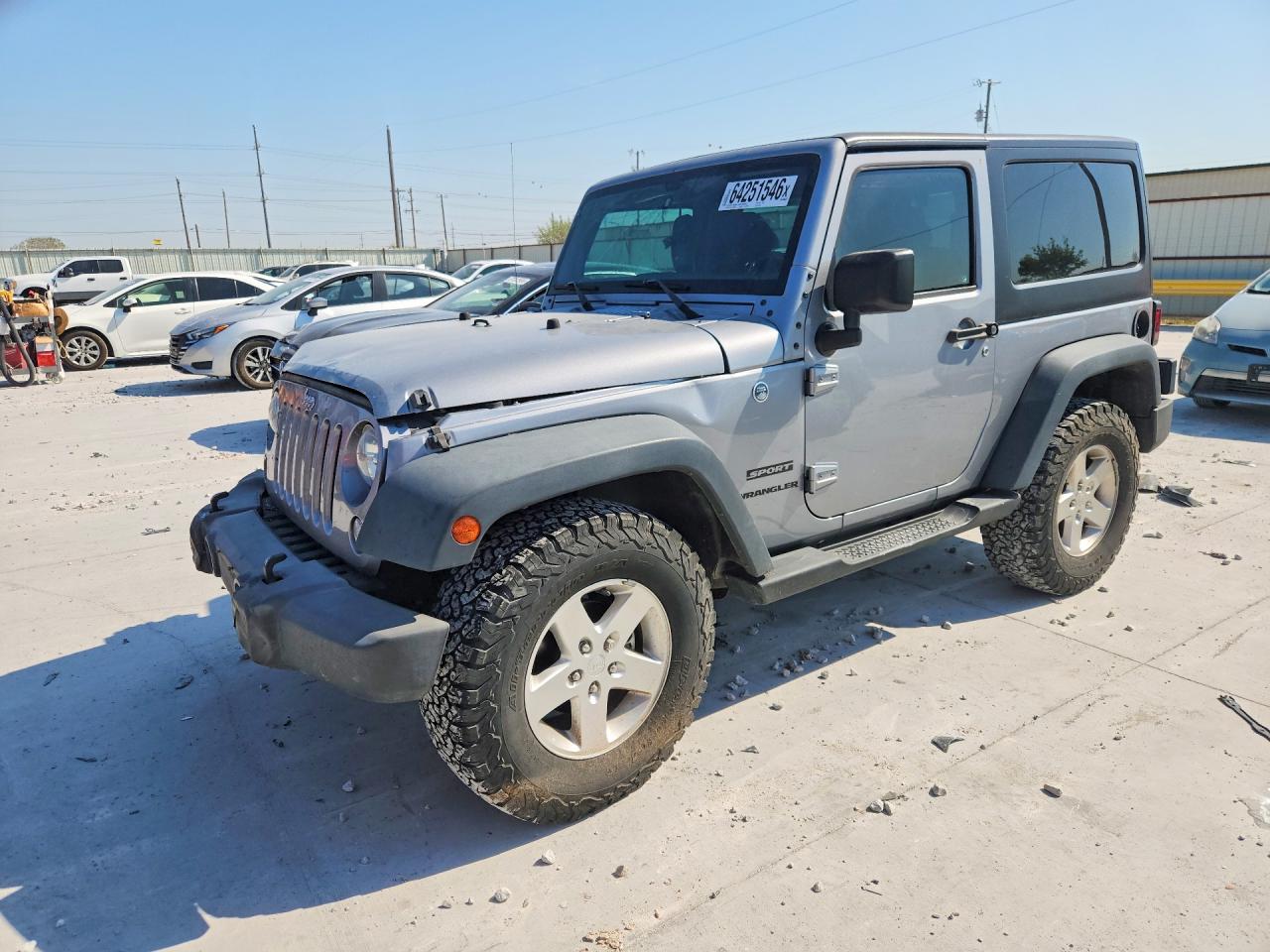 2016 JEEP WRANGLER SPORT | 1C4AJWAG5GL120160 | UPCARS