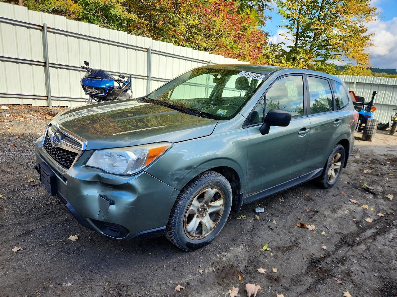 2014 SUBARU FORESTER 2.5I | JF2SJAAC3EH491436 | UPCARS