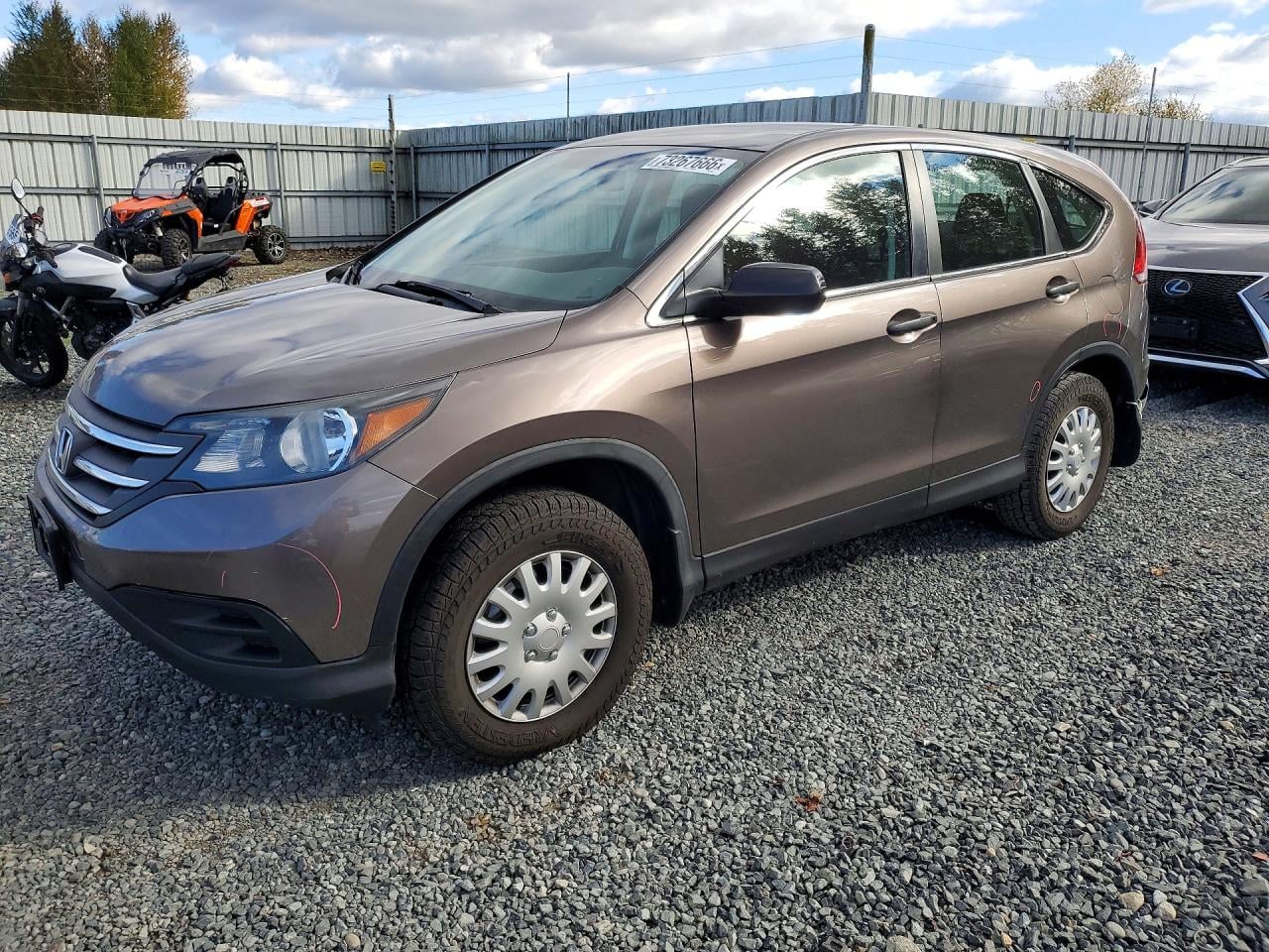 2014 HONDA CRV LX | 5J6RM4H39EL013427 | UPCARS