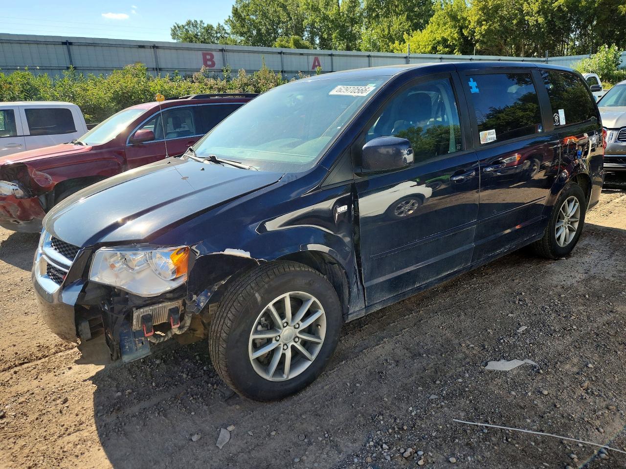2014 DODGE CARAVAN SE | 2C4RDGBGXER361652 | UPCARS