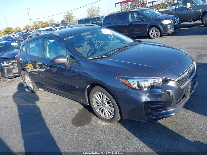 2017 SUBARU IMPREZA 2.0I PREMIUM | 4S3GTAB63H3742545 | UPCARS