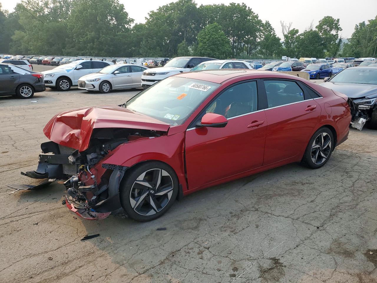 2023 HYUNDAI ELANTRA LIMITED | KMHLP4AG4PU430205 | UPCARS