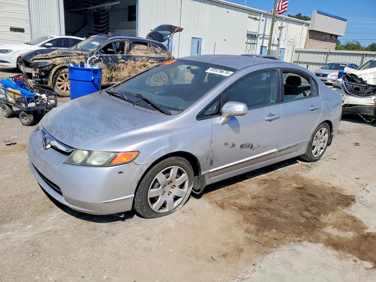2008 HONDA CIVIC LX | 2HGFA165X8H331841 | UPCARS