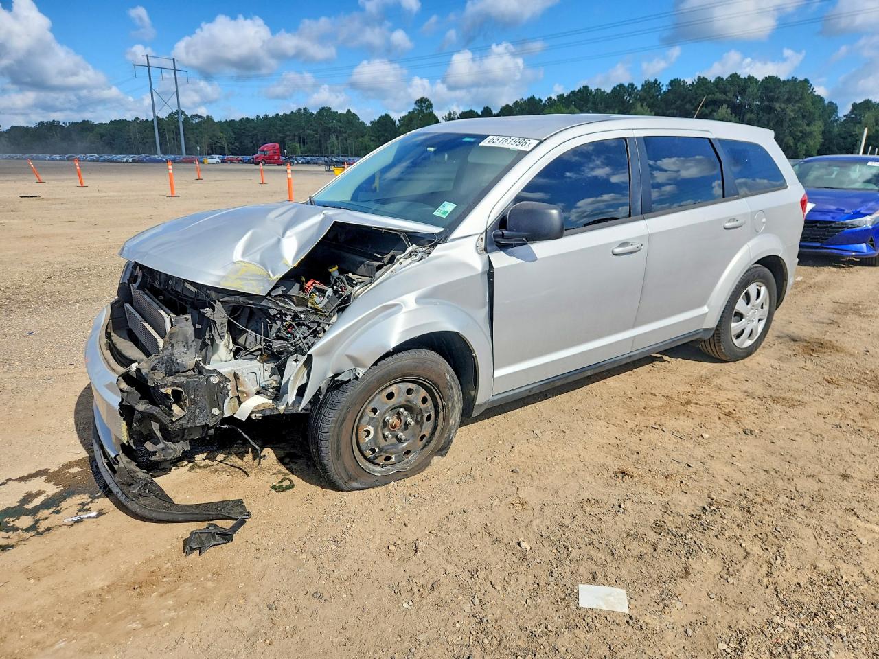 2014 DODGE JOURNEY SE | 3C4PDCAB1ET164145 | UPCARS