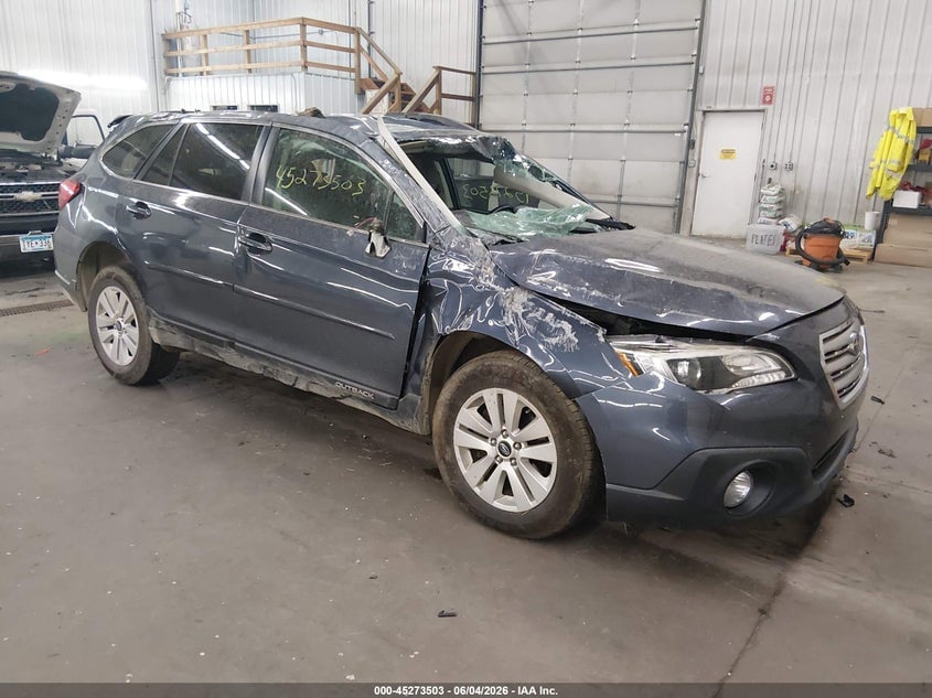2017 SUBARU OUTBACK 2.5I PREMIUM | 4S4BSACC1H3277261 | UPCARS