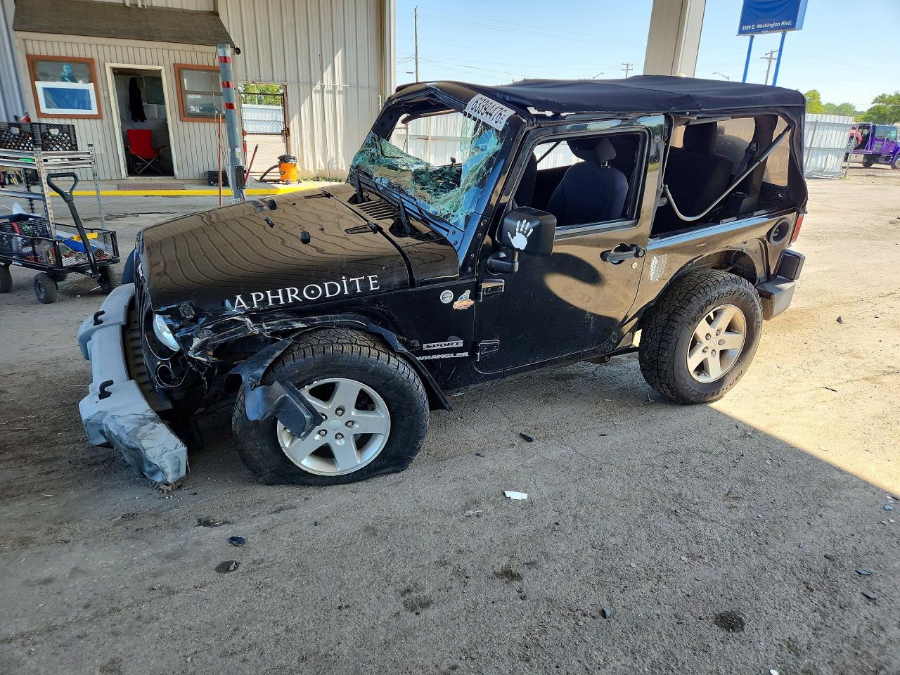 2015 JEEP WRANGLER SPORT | 1C4AJWAG2FL612059 | UPCARS