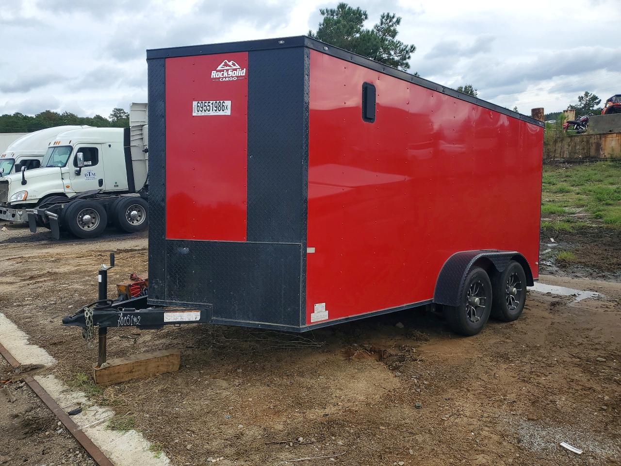 2025 ROCK SOLID CARG TRAILERS O ENCLOSED CARGO TRAILER | 7H2BE1426TD070051 | UPCARS