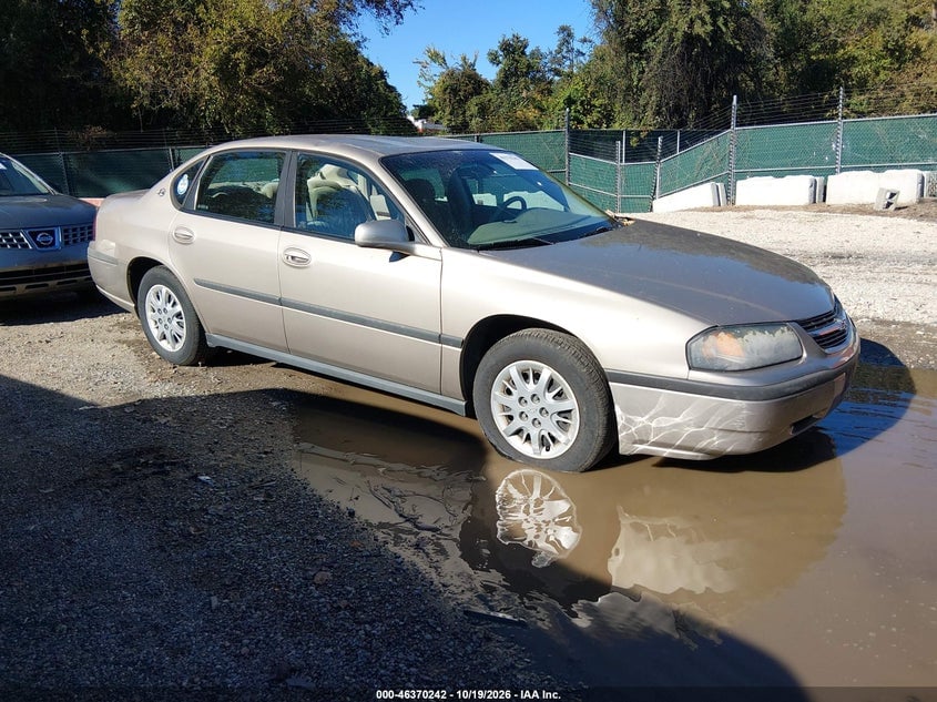 2002 CHEVROLET IMPALA | 2G1WF55E129386326 | UPCARS