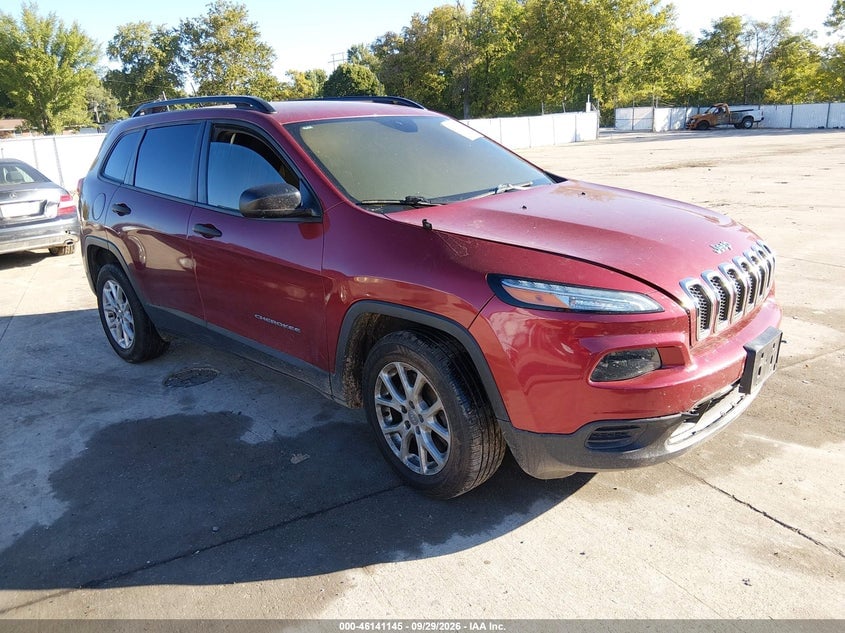 2017 JEEP CHEROKEE SPORT FWD | 1C4PJLAB4HW649838 | UPCARS