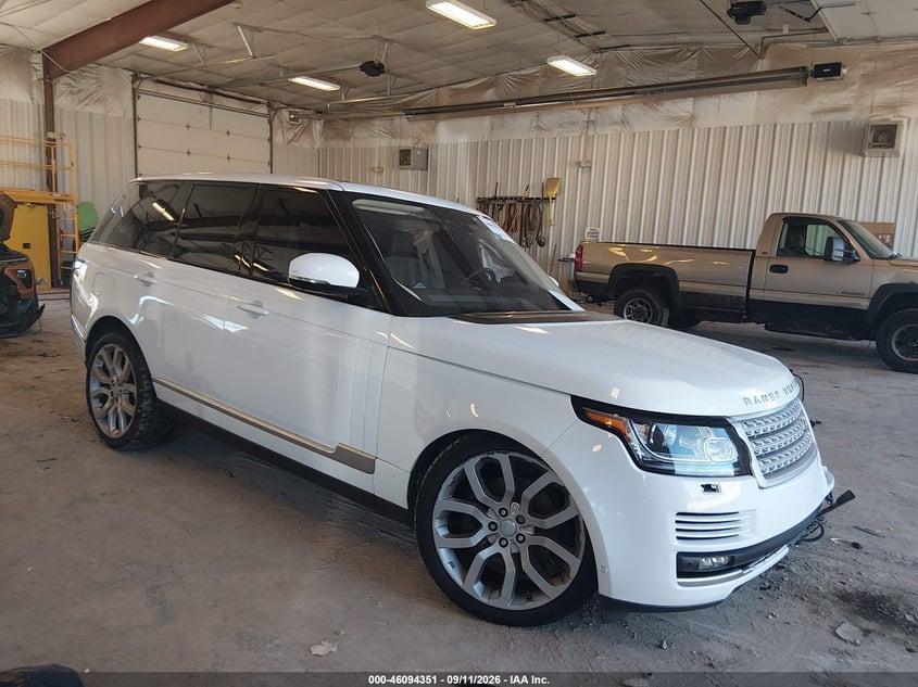 2016 LAND ROVER RANGE ROVER 3.0L V6 TURBOCHARGED DIESEL HSE TD6 | SALGS2KF4GA245709 | UPCARS
