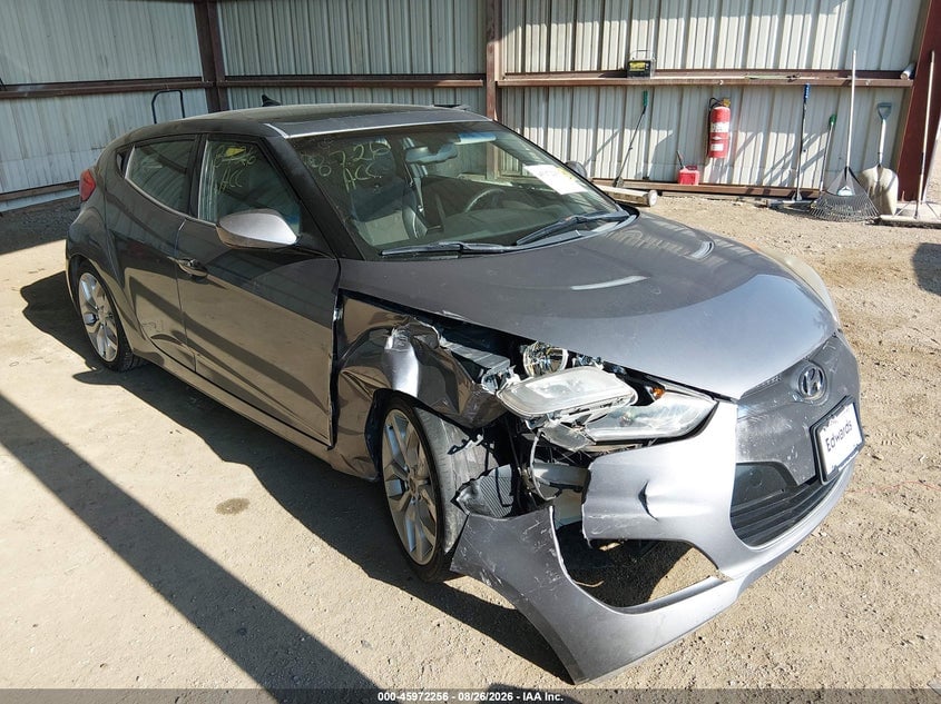 2012 HYUNDAI VELOSTER BASE W/BLACK | KMHTC6AD3CU075650 | UPCARS