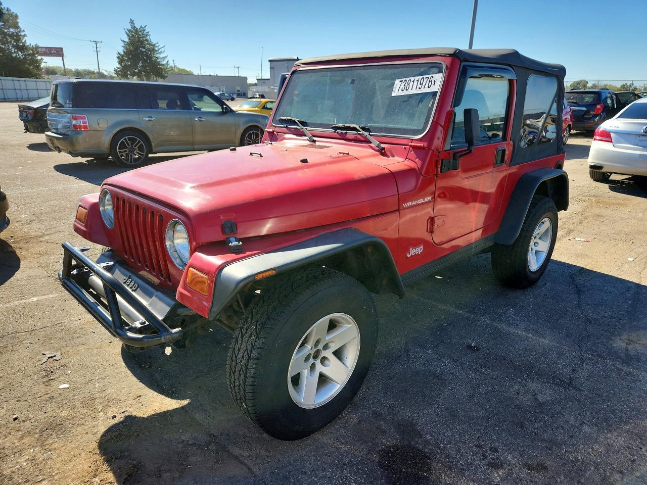 2002 JEEP WRANGLER SE | 1J4FA29P92P751878 | UPCARS
