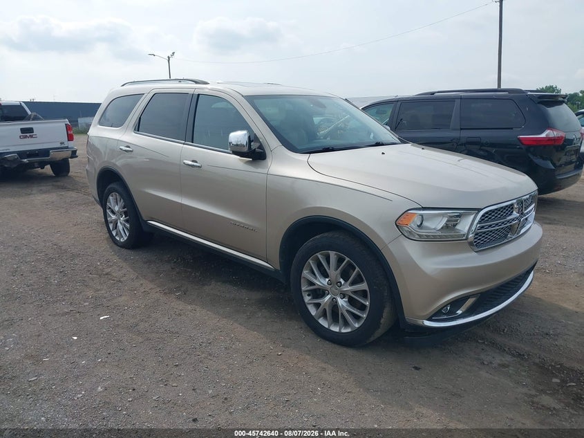 2014 DODGE DURANGO CITADEL | 1C4RDJEG2EC318716 | UPCARS