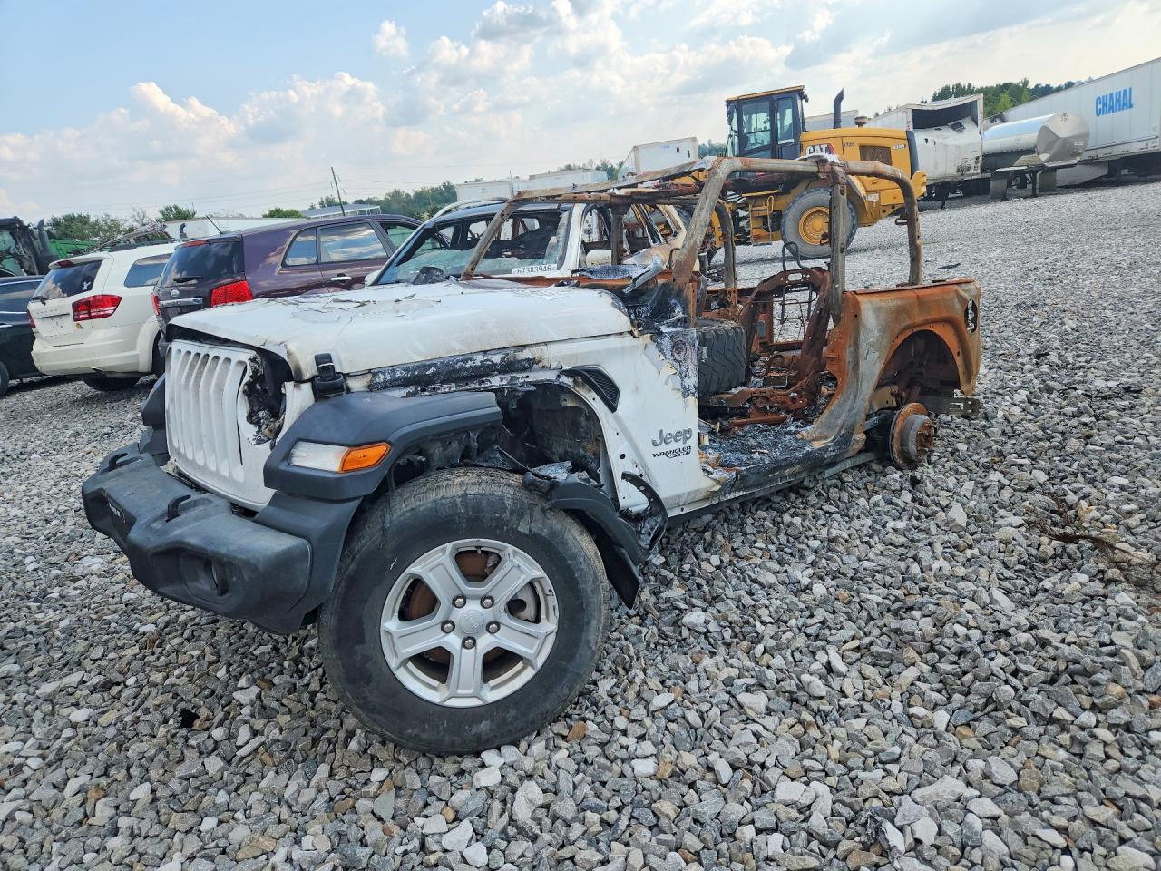 2019 JEEP WRANGLER SPORT | 1C4GJXAG2KW573854 | UPCARS