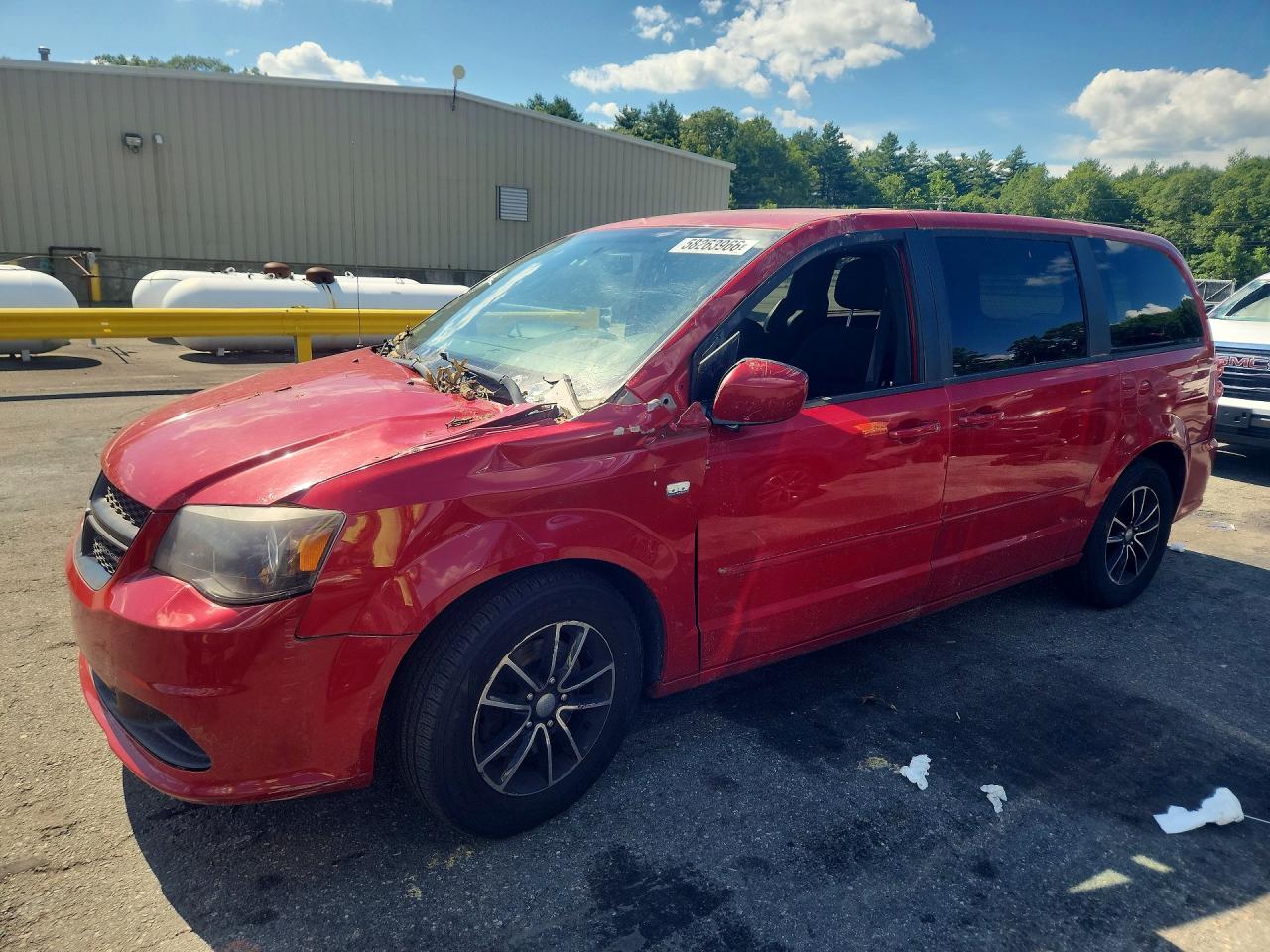 2014 DODGE CARAVAN SE | 2C4RDGBG0ER406355 | UPCARS