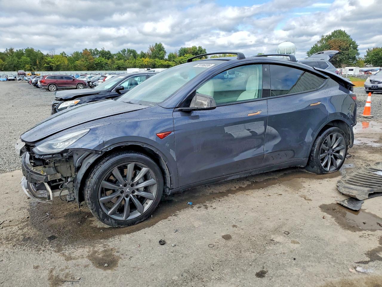 2022 TESLA MODEL Y | 7SAYGAEE2NF419231 | UPCARS