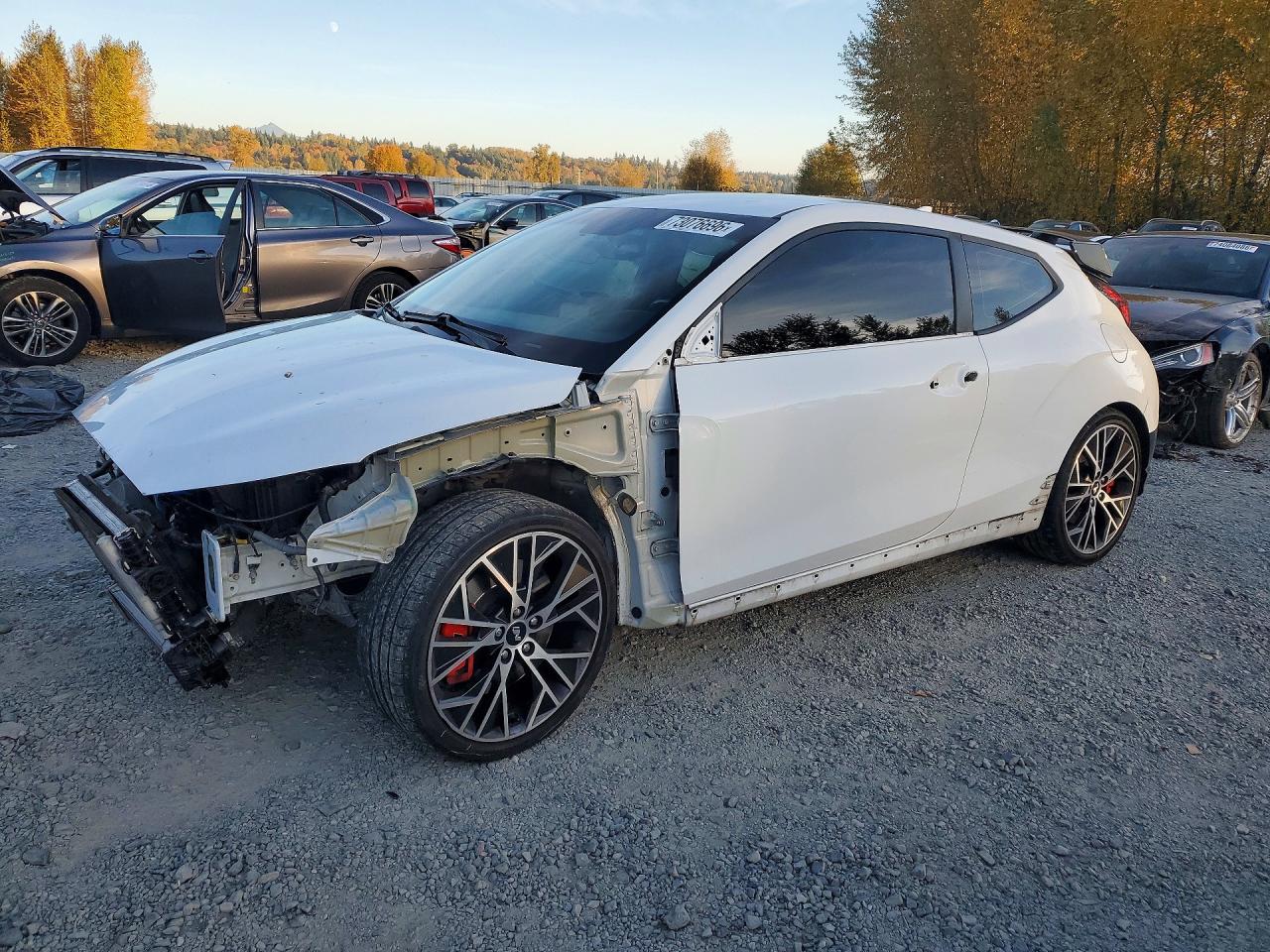 2020 HYUNDAI VELOSTER BASE | KMHT36AH6LU003358 | UPCARS
