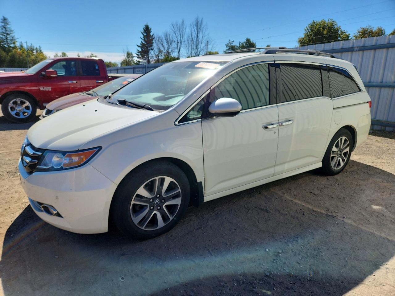 2017 HONDA ODYSSEY TOURING | 5FNRL5H9XHB504227 | UPCARS