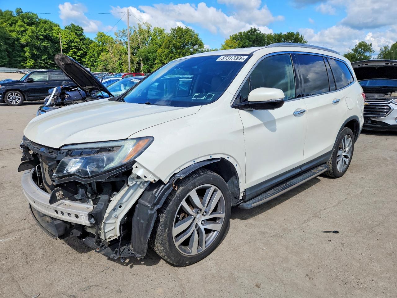 2017 HONDA PILOT ELITE | 5FNYF6H00HB084231 | UPCARS