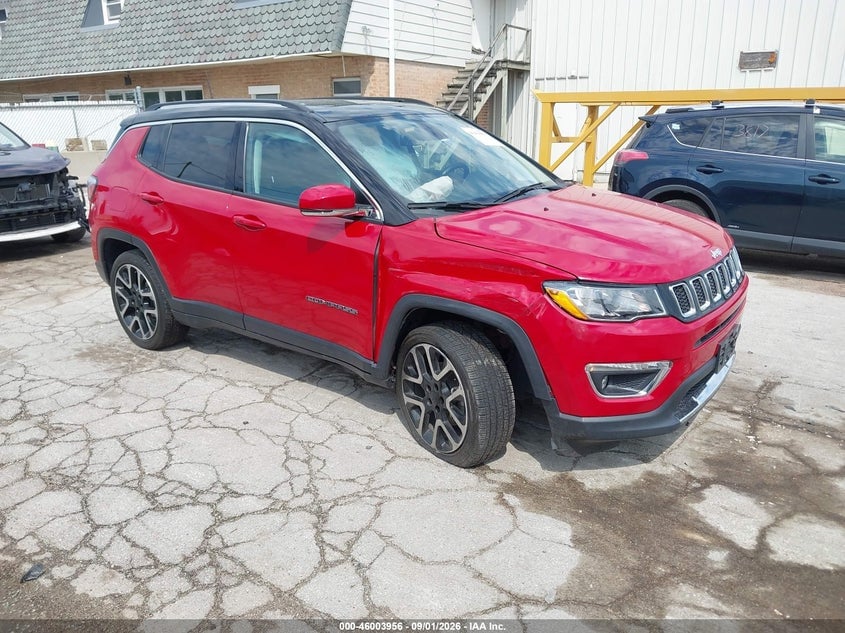 2019 JEEP COMPASS LIMITED 4X4 | 3C4NJDCB2KT813630 | UPCARS